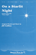 On a Starlit Night Two-Part choral sheet music cover